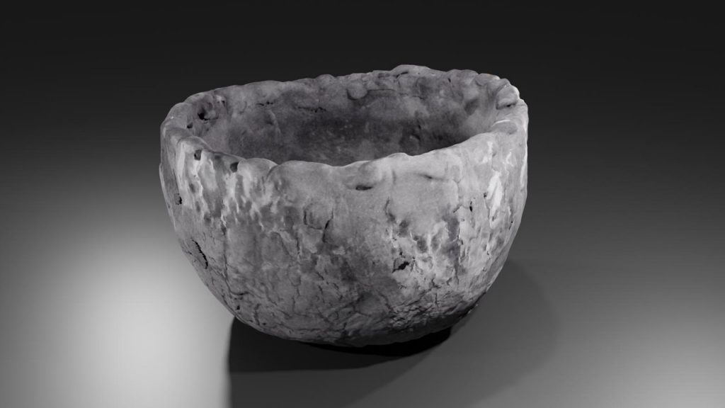 Scanned Pot Render